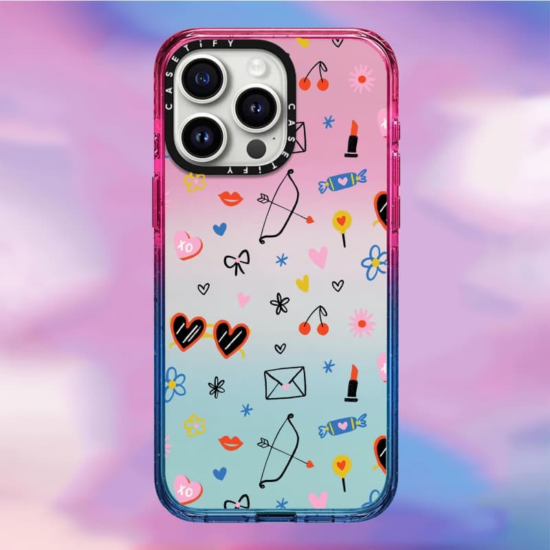 Casetify X Miếng Dán Dễ Thương Hút Từ Tính Cứng Acrylic Ốp Lưng Cho Apple IPhone 12 13 14 15 16 Pro Max Plus Có Hộp