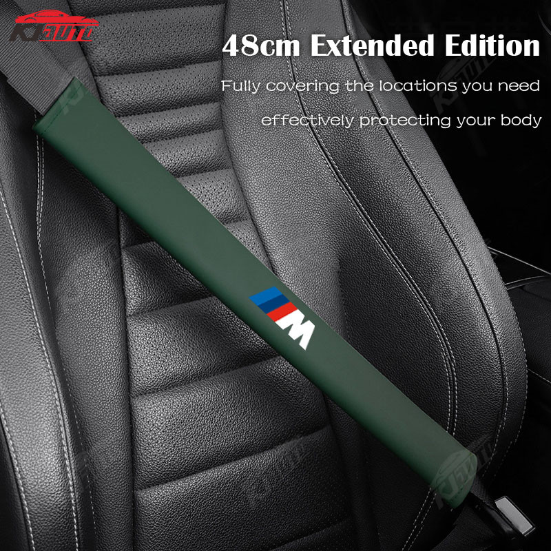 Bmw M Dây An Toàn Nối Dài Bảo Vệ Vai Dây Đeo Vai Da Giảm Mệt Mỏi Cho 3 Series 5 X5 X3 X1 2 Series 1 Series 4 Series X4