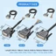 BTM DB9 DB15 DB25 Nam Nữ 9 15Pin Dây Thiết Bị Đầu Cuối Dây Cho DB15 DB25 Cổng Song Song