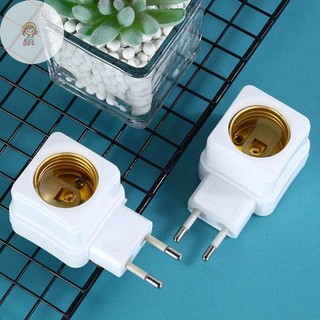 Ổ cắm đèn LED TWE E27 sang EU Bộ chuyển đổi giá đỡ phích cắm BẬT / TẮT cho đèn bóng đèn VN