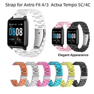 Dây đeo nhựa nhẹ trong suốt cho AXTRO Fit 4 / Fit 3 / Actxa Tempo 5c / 4c