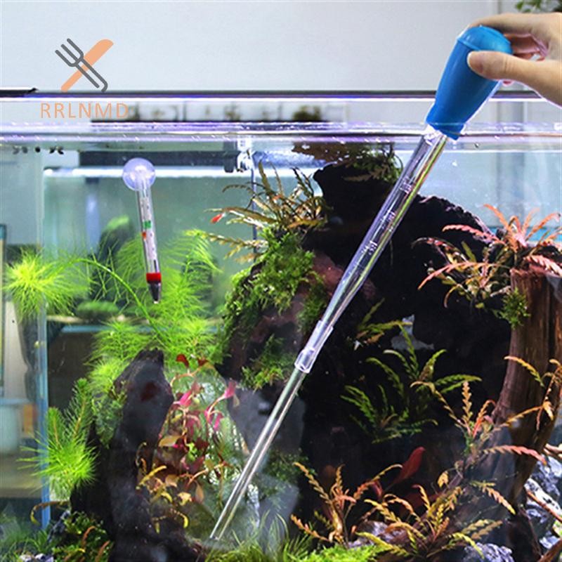 Rrlnmd Kéo dài Pipets Bể cá siphon Máy hút bụi bể cá Dụng cụ làm sạch đơn giản để đổi nước bể cá 29cm 45cm 30ml 50ml MỚI
