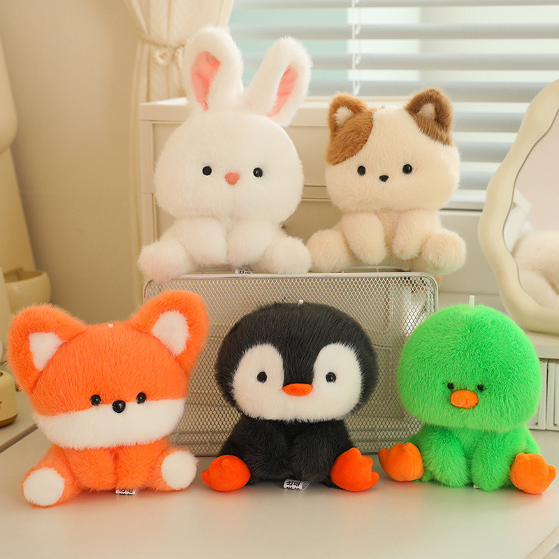 Kawaii Động Vật Sang Trọng Đồ Chơi Thỏ Dễ Thương Chó Sư Tử Cáo Gấu Trúc Sang Trọng Búp Bê Vui Nhộn Lợn Mèo Cừu Salamander Đồ Chơi Nhồi Bông Mềm Đồ Chơi Cho Bé Trang Trí Máy Tính Để Bàn Búp Bê Bé Gái Quà Tặng Sinh Nhật Quà Tặng Giáng Sinh COD