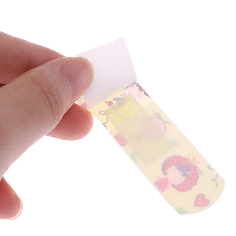 Tmoy 120 Cái Keo dán hoạt hình chống thấm nước Thạch cao vết thương thoáng khí cho trẻ em TCVN