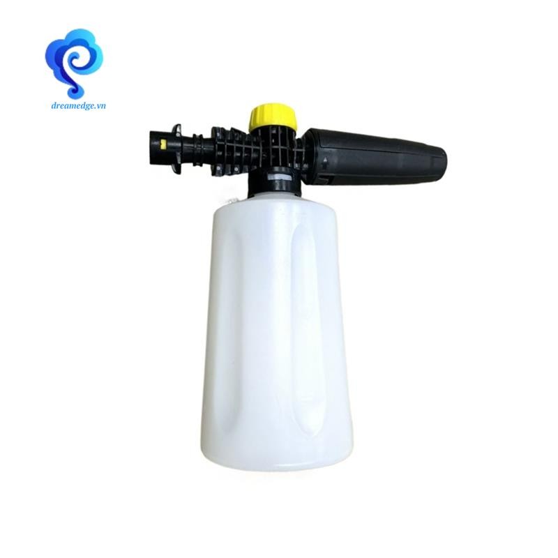 [Dreamedge] Bình tạo bọt tuyết 600ML cho Karcher K2 K3 K4 K5 K6 K7 Vòng đệm áp suất ô tô Máy tạo bọt xà phòng có vòi phun