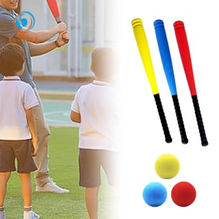 Dovewill Kids Foam Baseball Bat and Ball Set 54cm EVA Sport T Ball Bat, Chơi trò chơi thể thao cho công viên, bài tập luyện giảng dạy