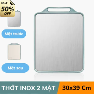 Thớt Inox 304 Kháng Khuẩn Cường Lực new cao cấp , cực dày đẹp