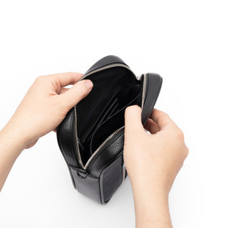 Túi đeo chéo da bò nam chính hãng Fttleather, túi da nam bag cao cấp nhiều ngăn mã T259