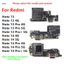 Note13 Note14 USB Cổng Sạc Nhanh Dock Sạc Cắm Bảng Kết Nối Flex Cho Xiaomi Redmi Note 13 14 Pro Plus Pro + 4G 5G