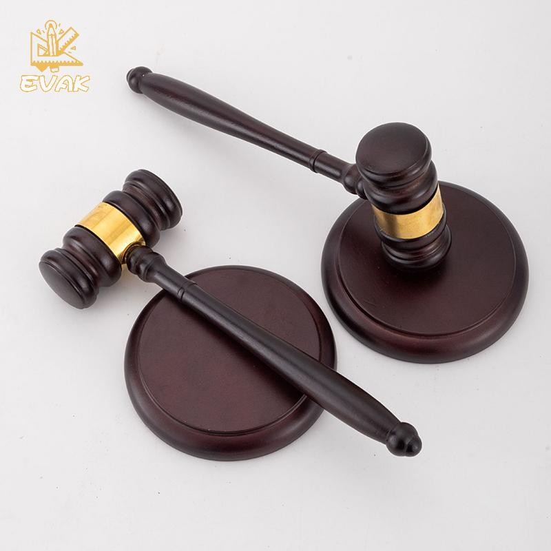 Alittlesetrtu Phụ kiện bàn làm việc hoàn hảo, Bộ gave và khối âm thanh bằng gỗ dành cho luật sư, thẩm phán, Chủ tịch hội đồng đấu giá, Chủ tịch câu lạc bộ VN