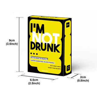 I'M NOT DRUNK - Party Drinking Game for Game Nights Bachelorette Party Game