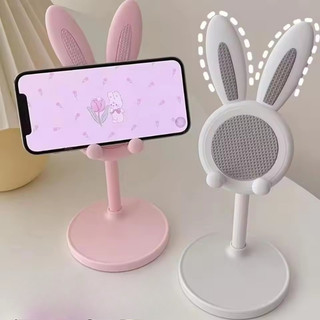Giá đỡ điện thoại mới Giá đỡ điện thoại di động để bàn cho điện thoại thông minh Có thể điều chỉnh Hỗ trợ bàn hoạt hình thỏ đáng yêu