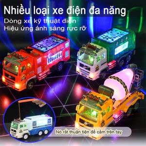 Đồ chơi Ô tô cho trẻ em Xe cảnh sát Đồ chơi Xe tải Bộ quà tặng sinh nhật