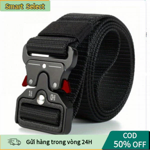 Thắt Lưng Chiến Thuật Nam Nữ Unisex – Đai Nylon Bền, Tháo Nhanh, Dùng Ngoài Trời & Thể Thao