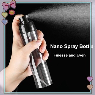 [beautifulhome] 30 / 60 / 100 / 120ML Chai đựng du lịch rỗng Trang điểm trong suốt / đen Cồn siêu mịn Mist Face Hydration Di động [làm đẹp]
