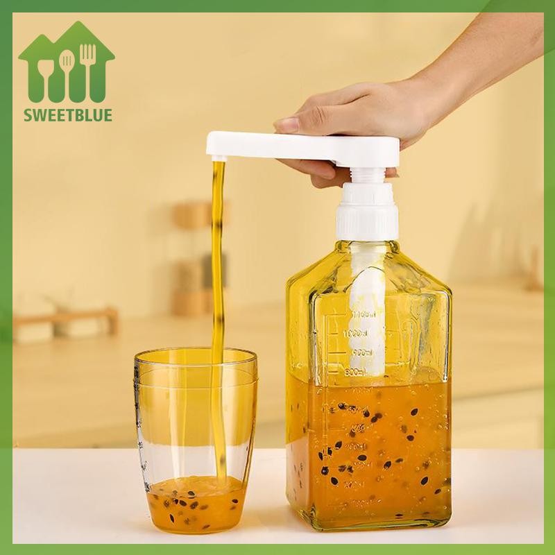 SWEET Syrup Bơm Dispenser Thay Thế Nước Sốt Áp Lực Vòi Phun Chai Bơm Hộp Đựng Cà Phê Nhà Bếp Gia Vị Chất Lỏng n