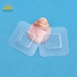 YOVIP 1 Cái Móc Treo Tường Tự Dính Trong Suốt Dây Kệ Treo Tường Miếng Dán Cố Định Bên Miếng Dán Cho Nhà Bếp Phòng Tắm Tiện Ích VN