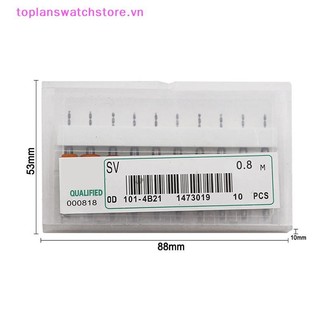 Toplanswatchstore 10 Cái / bộ 0.1 Mm-1.2 Mm Chất Lượng Cao Hợp Kim Cứng In PCB Bảng Mạch Carbide Micro Khoan Bits Tool 0.1mm 1.2mm VN