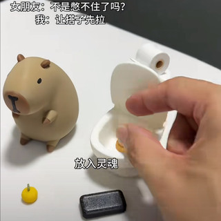 Kapibara Toilet Dolphin Đồ trang trí từ tính Đồ trang trí sáng tạo với bộ sưu tập sinh viên cá cảm ứng lương