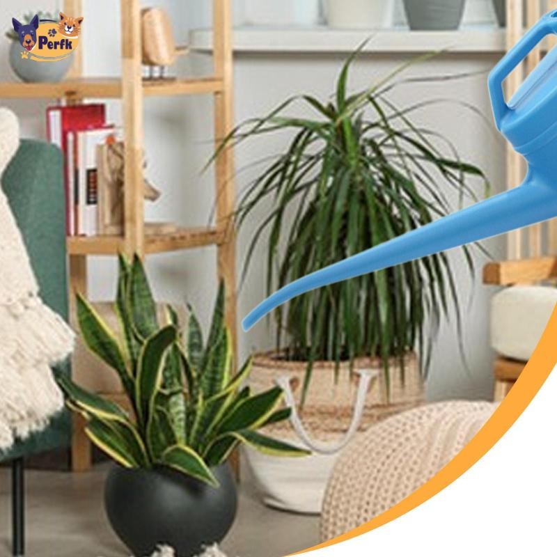 Bình tưới cây ngoài trời trong nhà 2.4L Đồ dùng làm vườn lớn Vòi dài