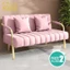 Sofa kiểu Bắc Âu Sofa chắc chắn và bền với 2 chỗ ngồi