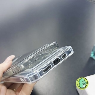Ốp Điện Thoại Ví AirBag Cho OPPO A3 A3X A60 A40 A79 A78 A58 A58X A38 A18 A17 A17K A16K A16E 5G 4G Vỏ Sang Trọng Thạch Dễ Thương Đơn Giản Chống Rơi Vỏ Đựng Thẻ Mềm