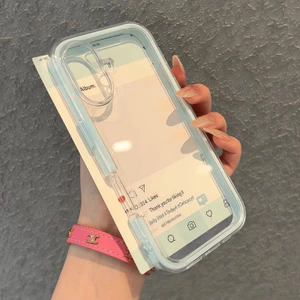 Ốp Điện Thoại Viền Màu 2 Trong 1 Cho Huawei Nova 14 13 12 Ultra 11 10 Lite 9 SE 8 7 6 5 Pro 5G 4G Vỏ Mềm Dễ Thương Đơn Giản Trong Suốt Chống Rơi