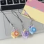 Ở Lại Nhiều Màu Sắc Macaron Thiết Kế Vòng Chìa Khóa Camera Quyến Rũ Điện Thoại Dây Buộc Cho Chìa Khóa Ba Lô