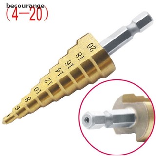 [COD] Bộ 3 Mũi Khoan Tháp Bước 4-12mm 4-20mm 4-32mm HSS Phủ Titan Siêu Cứng Đa Năng