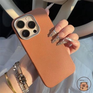 Dành Cho Vivo Y78 Y78 + Y77t Y75 Y73 Y56 Y55 Y55t Y51s Y51a Y50 Y30 Ốp Điện Thoại Đơn Giản Vải Lanchee Họa Tiết Da Kinh Doanh Đen Trắng Nâu Vỏ Mềm Ốp Lưng