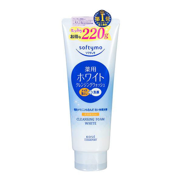 Sữa rửa mặt Kose Softymo Cleansing Foam Nhật Bản tuýp lớn 220g