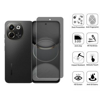 1-2 Chiếc Tecno Spark 30 5G Kính Cường Lực Bảo Vệ Màn Hình Chống Gián Điệp Cho Tecno Spark 30C 20c 20 Pro 4G 5G