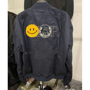 Áo Bomber Di Ok Thêu Mèo KCloset Áo Khoác Gió 2 Lớp Dày Dặn Dáng Rộng Nam Nữ NA977