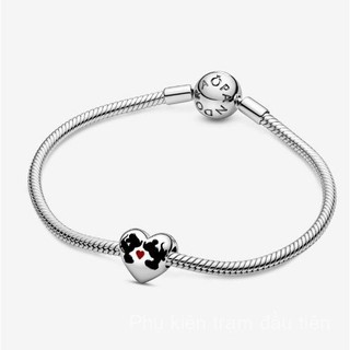 Mặt dây chuyền Mickey và Minnie Kiss