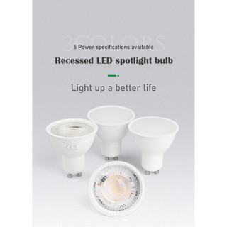 Bóng đèn LED COB SMVP 38 độ 120 độ GU10 GU5.3 MR16 5W 7W 9W 85-260V Ánh sáng ấm 3000K Ánh sáng trắng 6000K Ánh sáng trung tính 4000K Tricolor