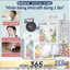 Khăn mặt khô SPRING gói 100 tờ (200g) Dạng Rút Túi Treo Siêu Tiện Lợi