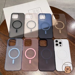 Tương Thích Cho Xiaomi Poco M7 Pro F7 Ultra X7 X6 Pro M4 F6 F5 Pro F4 F3 5G 4G Vỏ Điện Thoại Từ Tính Siêu Mỏng Mờ Đơn Giản Vỏ PC Cứng Trong Suốt Ốp Lưng