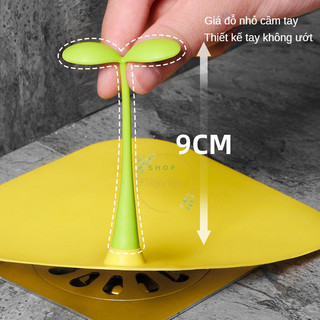 SET 4 Nắp Đậy Cống Thoát Nước Bằng Silicon Chống Mùi Hôi Sáng Tạo Cho Sàn Nhà Tắm (hàng tốt)