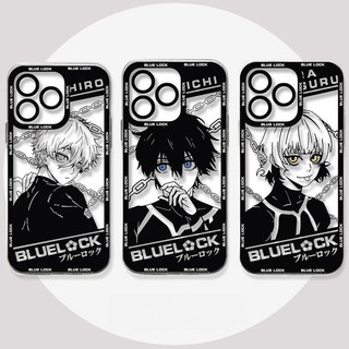 Anime Blue Lock Isagi Yoichi Nagi Seishiro Bachira Meguru Ốp Điện Thoại IPhone 11 Pro MAX 6 6S 7 8 Plus X XS MAX XR 13promax 14promax Vỏ Silicon Hoạt Hình
