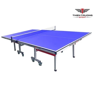 Bàn Bóng Bàn Nhập Khẩu TT-168 Chính Hãng Đạt Chuẩn ITTF ( Tặng kèm bộ cọc lưới + 2 cây vợt bóng bàn + hộp bóng bàn )