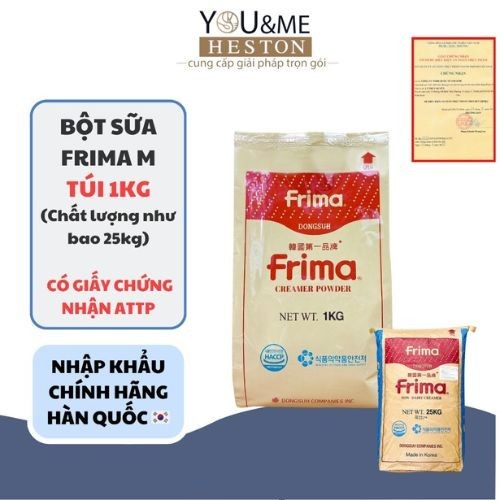 Bột kem béo Frima - GÓI NGUYÊN 1KG