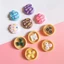 10 Cái / lốc Mô Phỏng Thực Phẩm Đồ Chơi Mini Thực Phẩm Sushi Bánh Mì Pizza Burger Hấp DIY Vỏ Điện Thoại Cốc Nước Miếng Dán Nhựa Phụ Kiện