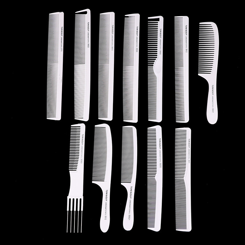 [Gavin] Lược chải tóc 1 lược cắt tóc bằng sợi Carbon chống tĩnh điện ~