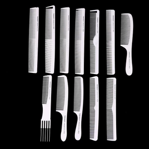 Lược chải tóc 1 lược cắt tóc bằng sợi Carbon chống tĩnh điện ~