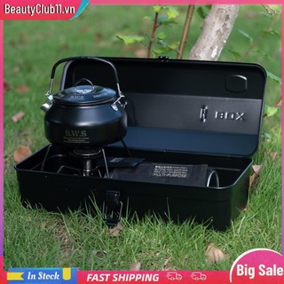 Hộp lưu trữ dụng cụ cắm trại Hộp lưu trữ di động chống trượt cho dã ngoại ngoài trời
