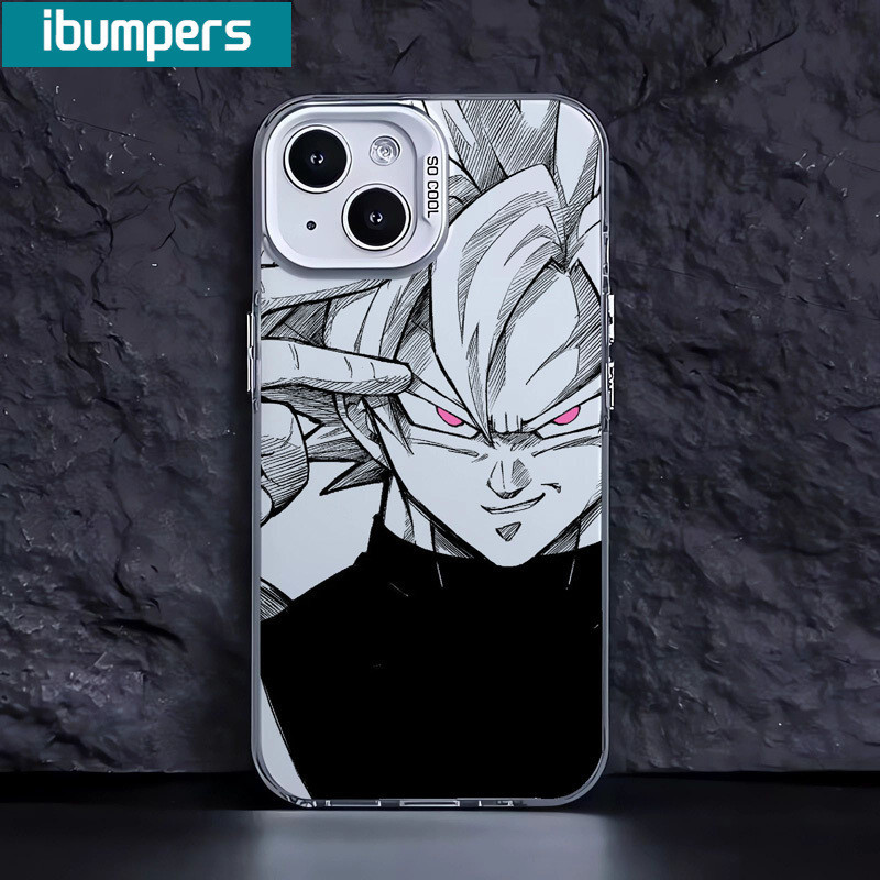 ibumpers Ốp lưng Iphone ngầu độc đáo Dragonball in hình nam Ốp điện thoại Cứng IMD Chống bẩn Chống Sốc Cho Iphone 15 14 12 13 11 Pro Max IP 7 8 Plus Iphon X XS XR Xs Max