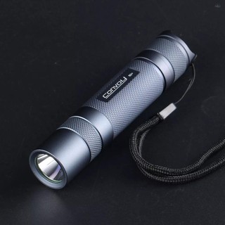 Đèn pin Convoy S2 +, pin lithium Đèn pin LED Đèn pin cầm tay có bảo vệ nhiệt độ (SST40 5000K 12 nhóm)