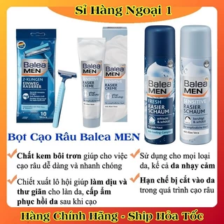 Bọt cạo râu Balea men Đức 300ml cho da nhạy cảm -Date mới nhất