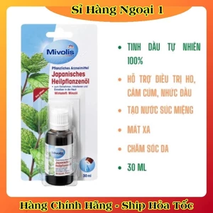 Tinh dầu bạc hà Mivolis Japanisches với nhiều công dụng chăm sóc và bảo vệ cơ thể