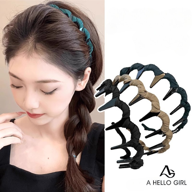 Bờm Cài Tóc Rửa Mặt Chống Trơn Trượt Tạo Kiểu Phồng Tóc Xinh Xắn Phụ Kiện Tóc Empoli
